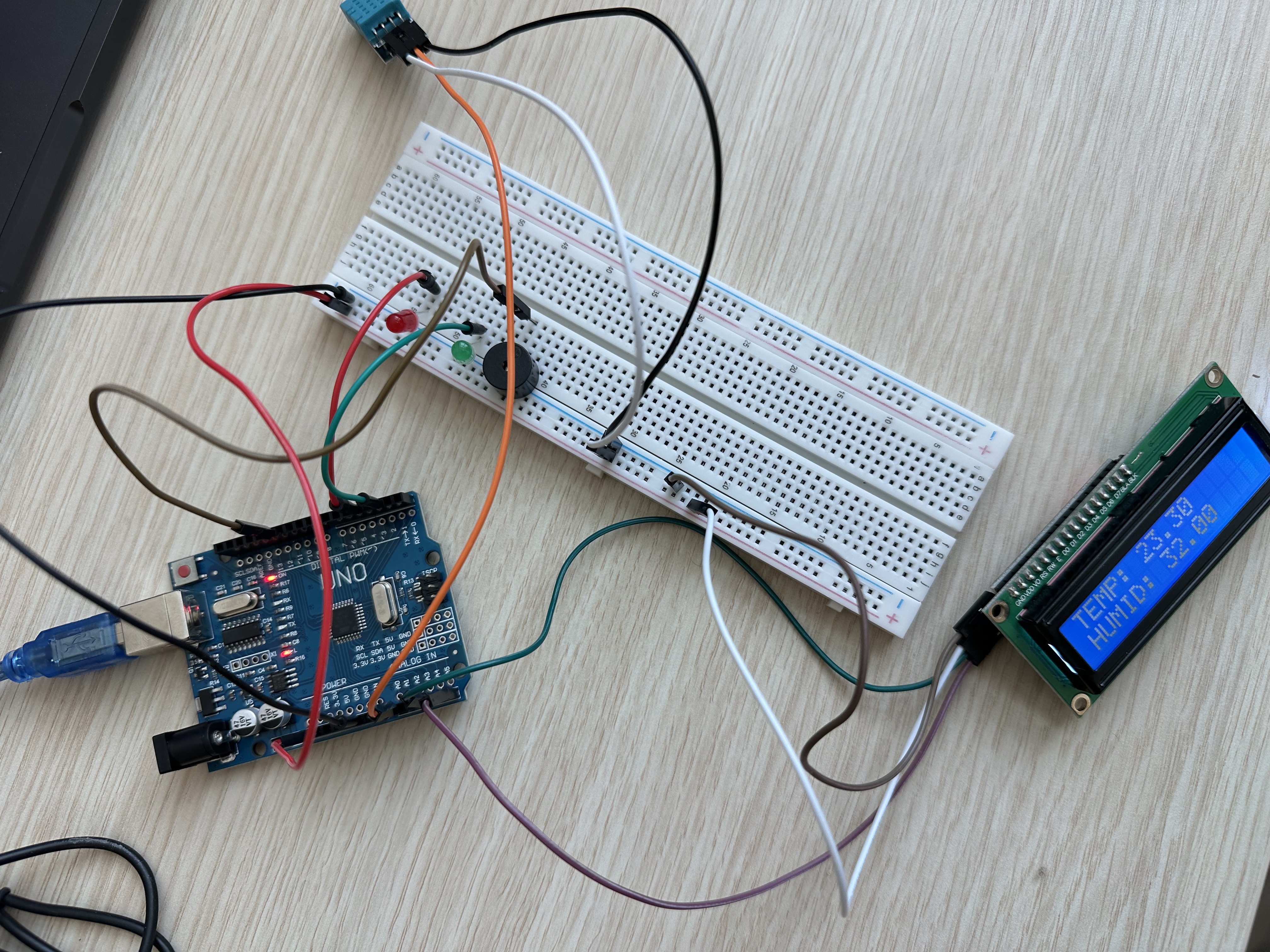 LCD Circuit Connection